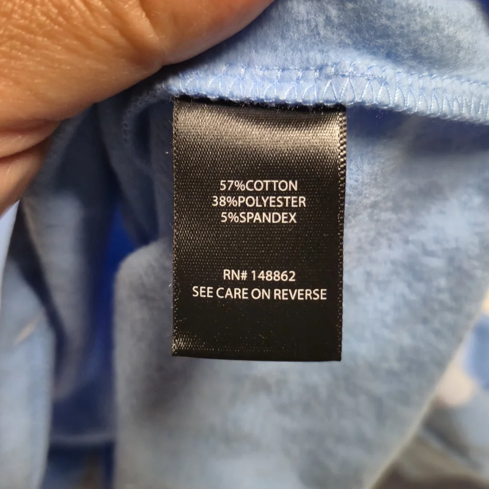 Torrid Light‎ Blue Off-Shoulder Sweater with Stars